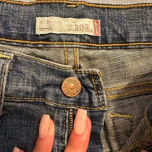 Vintage Levi jeans w. Slit on ankles
